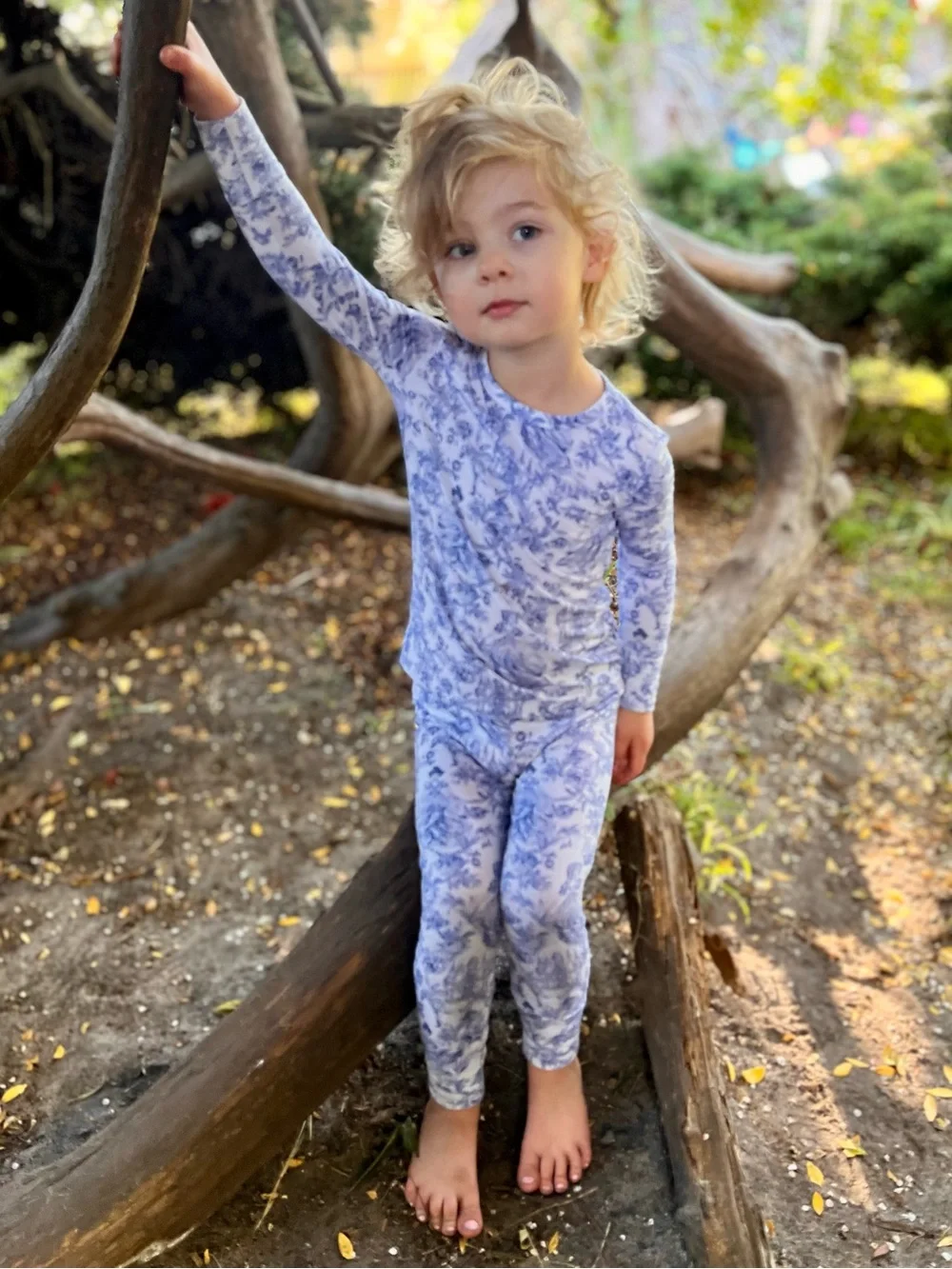 Posh Peanut Briar Classic Pajama Set